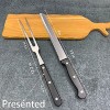 Dailyacc Bread Knife Ultra Sharp Serrated 13in Carving Knife and Fork Set Mercer Bread Knife…