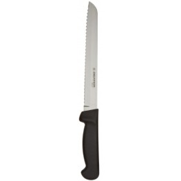 Dexter-Russell Basics P94803B 8 Scalloped Bread Knife with Black Polypropylene Handle