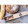 EROIR Bread Lame Tool in Wooden Storage Box Dough Scorer with 5 Bread Razor Blades and Leather Cover Bakers Edge Scoring Knife for Beautiful Artisan Sourdough Breads