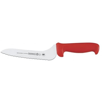 Mundial R5620-7E 7 Offset Serrated Sandwich Knife With Red Handle-R5620-7E