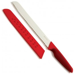 Norpro 1216 Grip-EZ Bread Tomato Knife One Size Red
