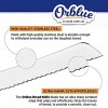 Orblue Serrated Bread Knife with Upgraded Stainless Steel Razor Sharp Wavy Edge Width Bread Cutter Ideal for Slicing Homemade Bread Bagels Cake 8-Inch Blade with 5-Inch Handle