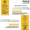 Richlin Bread Knife,8-Inch Ultra Sharp Serrated Knife Made of High Carbon Stainless Steel,Cuts Thick Loaves Effortlessly,Ideal for Slicing Bread Bagels CakeWhite