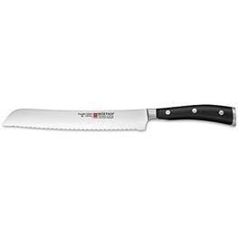 Wusthof Classic IKON Bread Knife One Size Black Stainless