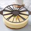 Cake Divider Stainless Steel Cake Separators Household Round 10 12 Piece Bread Equal Portion Marker Slice Baking Tool