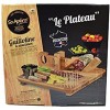 So Apero Entertainment Center Salami Sausage Chorizo Knife Guillotine Slicer & Cutter With Wooden Service Board Toothsticks and Cup MADE IN FRANCE