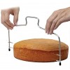 Sweet Love Professional Cake Cutter Adjustable Double Cutting Wire Leveler Slicer and Icing Spreader