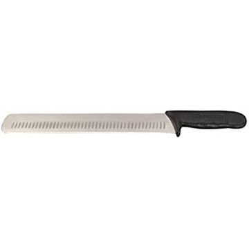 14” Slicer Carving Knife Granton Edge Prime Rib Roast Beef Brisket Turkey Ham Knife Cozzini Cutlery Imports 14 Slicer