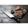 DALSTRONG Bull Nose Butcher Knife 8 Shogun Series Japanese AUS-10V Super Steel Vacuum Heat Treatment Sheath Included Meat BBQ Breaking Knife