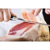 DALSTRONG Spanish Style Meat & Ham Slicer 12 Gladiator Series German HC Steel w Sheath NSF Certified