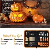 Halloween Pumpkin Carving Kit 13 Pieces Professional Stainless Steel Pumpkin Carving Tools Pumpkin Carving Knife with Carrying Case Carve Suitable for Kids Adults Sculpt Jack-O-Lanterns 13