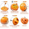Halloween Pumpkin Carving Kit 7PCS Professional Pumpkin Carving Tools Halloween Stainless Steel Carving Knieves Set with Storage Bag DIY Gift for Kids and Adults