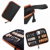 Halloween Pumpkin Carving Tools,Jack-O-Lanterns 13 Piece Professional pumpkin cutting carving supplies tools Kit stainless steel lengthening and thickening with Handbag