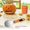 Henscoqi Pumpkin Carving Kit 7 Packs Carving Tools Set Pumpkin Carving Set Jack Lantern Sculpting Set with Heavy Duty Stainless Steel Durable Handle Halloween Decoration Set with Storage Skull Cup