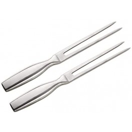 Kilajojo Stainless Steel Meat Fork Carving Fork 10.6 Inch 2 pcs per set