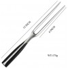 NEWZAF Chef Pro Stainless Steel Carving Fork Meat Fork Pasta Fork 12 Inch