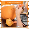 Professional Pumpkin Carving Kit Heavy Duty Stainless Steel Tools and Knives with Carrying Case 8 Pieces Power Pumpkin Carver for Adults & Kids Pumpkin Sculpting Set Halloween Party Decorating