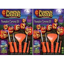 Set of 2 Pumpkin Carving Party Kit for Families Parties Bundle of 2