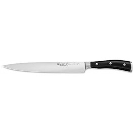 Wüsthof 1040330723 Classic IKON Carving Knife 9-Inch Black