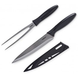 Zyliss Carving Knife and Fork Set 2 Piece