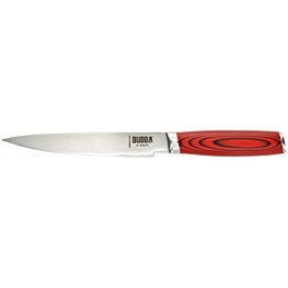 BUBBA Kitchen Series 6" Utility Knife perfect for mincing and cutting through small vegetables meats and herbs.