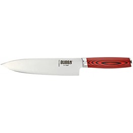 BUBBA Kitchen Series 8" Chef Knife an all-purpose kitchen knife for Chopping Mincing Slicing and Dicing with a premium German Steel Blade for all your kitchen needs