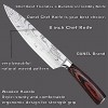 Chef Knife 8 Inch Kitchen Knife Premium High Carbon Stainless Steel Professional Chef's Knife Suitable for Kitchen or Restaurant Cooking Knife