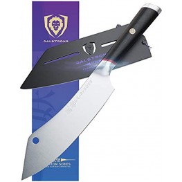 DALSTRONG Phantom Series Japanese High-Carbon AUS8 Steel Pakkawood Handle Sheath Included Crixus Knife 8"