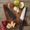 Farberware 5173577 Edgekeeper 8 Inch Forged Triple Riveted Chef Knife with Self-Sharpening Sleeve Black