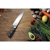 JARVISTAR Professional 8 Inch Blade Kitchen Chef’s Knife Ultra Sharp High Carbon Stainless Steel Forged Short Bolster Culinary Cooking Knives Ergonomic Handle for Cutting Vegetable Chopping Meat