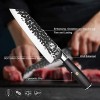 Kiritsuke Chef Knife imarku Japanese Forged Knife 7.5 Inch High Carbon German Stainless Steel Knife Meat Cleaver Kitchen Chef Knife for Home Kitchen or Restaurant