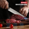 KONOLL Carving Knife 8 Inch Slicing Razor Sharp Sashimi Knife Kitchen Knife High Carbon German Stainless Steel