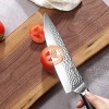 PAUDIN Chef Knife Ultra Sharp Professional Chefs Knife 8 Inch High Carbon German Stainless Steel Forged Blade Kitchen Knife with Ergonomic Full Tang ABS Handle Chef‘s Knives for Home & Restaurant