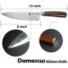 Professional Damascus Chefs Knife 67-layer Handmade 8 Damascus Chef Knife Japanese VG10 Super Steel Core