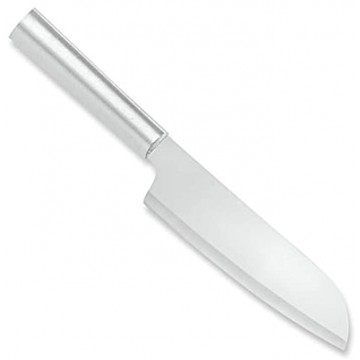 Rada Cutlery Cook’s Knife – Stainless Steel Blade With Brushed Aluminum Handle Made in USA 10-7 8 Inches