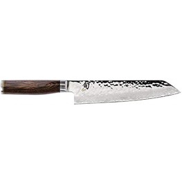 Shun Premier Kiritsuke Kitchen Knife 8 Inch Handcrafted in Japan TDM0771 Silver