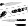 TUO Chef Knife 6 inch Professional Kitchen Knife Japanese Gyuto Knife G10 Full Tang Handle BLACK HAWK S Series with Gift Box
