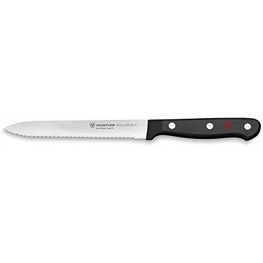 Wüsthof Gourmet Serrated Utility Knife 5-Inch silver 1025046314