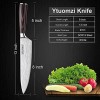 Ytuomzi Chef's Knife with Ergonomic Handle Professional Chef Knife 8 Inch Forged Ultra Sharp Kitchen Knife Made of German High Carbon Stainless Steel chef knife 8 inch