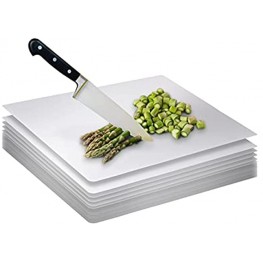 Crown Display 25 Count Premium Quality Disposable Cutting Boards ~ 12 Inch. x 17.5 Inch. Reusable Disposable Sheets For Kitchen And Commercial Use ~ Patent Pending ~ Disposable Cutting Board Sheets