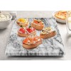 Greenco GRC0555 Pastry and Cutting Board 8 x 12 White Marble
