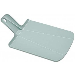 Joseph Joseph Chop2Pot Foldable Plastic Cutting Board 15 x 8.75 Non-Slip Feet 4-inch Handle Dishwasher Safe Small Dove Gray