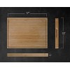 Mohy Bamboo Butcher Block – Reversible with Juice Groove and Handles Heavy Duty Cutting board Kitchen Chopping Board for Meat Cheese and Vegetables – Extra Large Thick and Durable