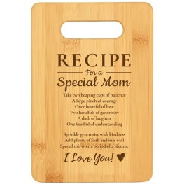 Sweet and Loving Durable Cutting Board Gift Idea for Women Moms and Wives