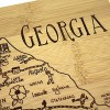 Totally Bamboo A Slice of Life Georgia State Serving and Cutting Board 11 x 8.75