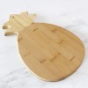 Totally Bamboo Pineapple Shaped Bamboo Serving and Cutting Board 14-3 8 x 7-1 2