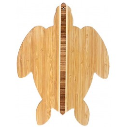 Totally Bamboo Sea Turtle Cutting Board 14-7 8" x 11"