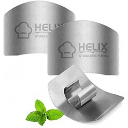 3 Pack Finger Guards for Cutting Kitchen Tool Stainless Steel Finger Guard Finger Protector Avoid Hurting When Slicing and Dicing for Food Chopping Cutting Knife Cutting