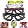 4 Pieces Onion Goggles Anti-Fog No-Tears Kitchen Onion Glasses with Inside Sponge Kitchen Gadget for Chopping Onion Cooking Grilling Dustproof Eye Protector for Women Men Cleaning Kitchen and more