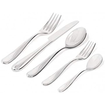 AlessiNuovo Milano 5-Piece Cutlery Set Includes Table Knife Monoblock
